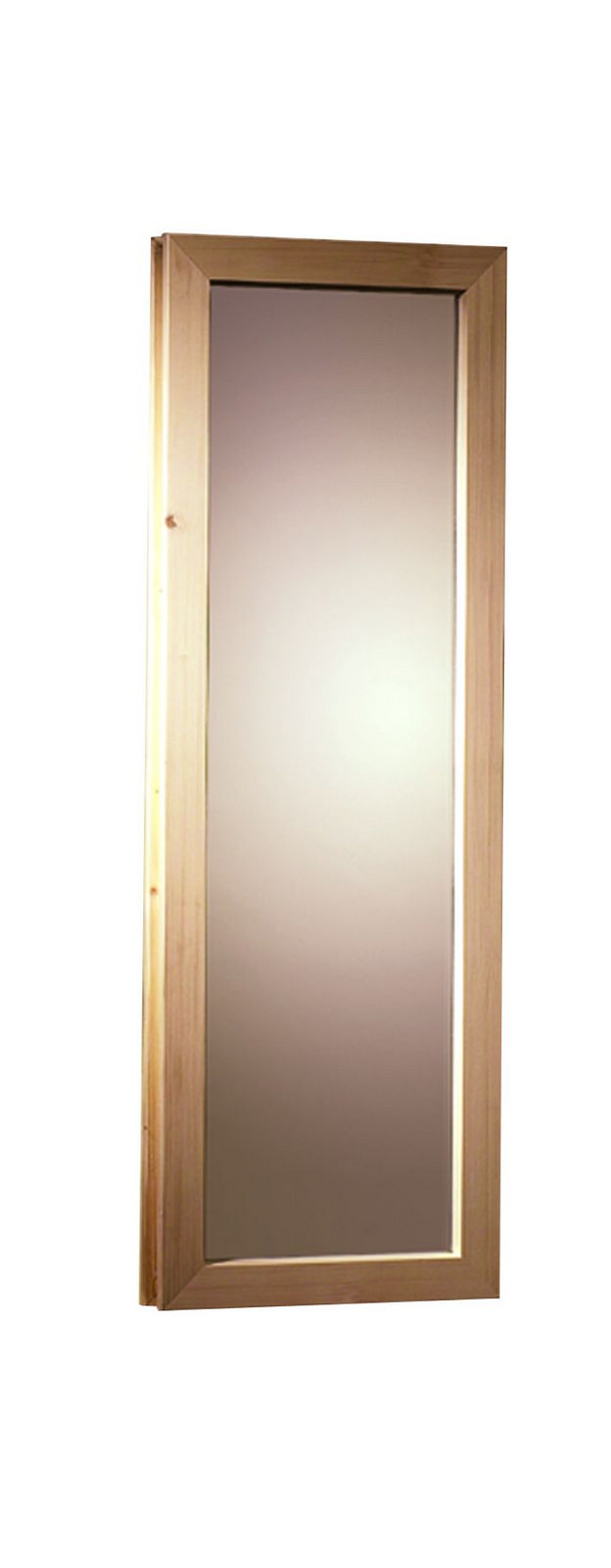 Karibu Sauna Fasssauna Fenster 30x66,5cm bronziertes