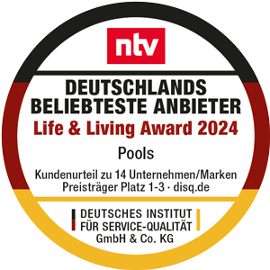 Deutschlands beliebteste Anbieter: Life & Living Award 2024 Pools